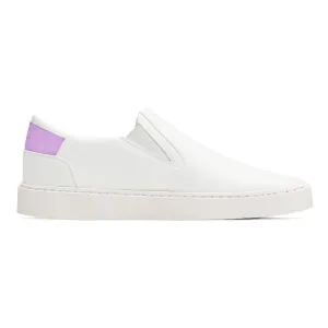 Women's Slip On | White-Psychic Wave