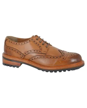 Woodland Leather Brogue Gibson Shoes